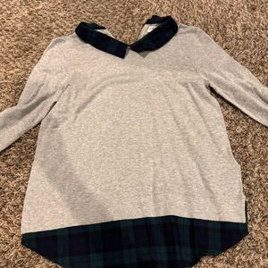 Color block J. Crew Long Sleeve